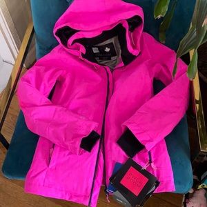 PWDR ROOM Pink Ski Jacket XS -NWT